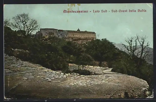 AK Montecassino, Lato Sud, Sud-Ovest della Badia