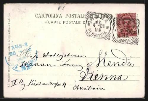 Lithographie Roma, Castel S. Angelo, Piazza Colonna, Colosseo, Gondel