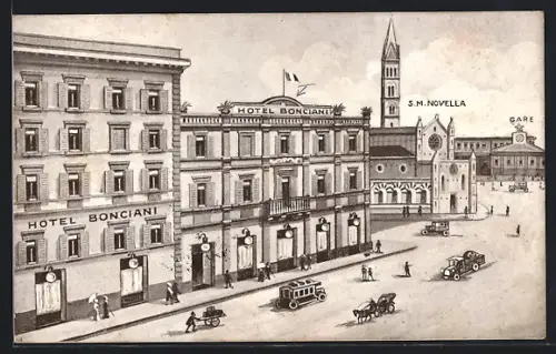 AK Firenze, Hotel Bonciani e Gare