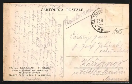 AK Firenze, Hotel Bonciani e Gare