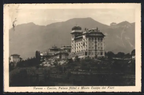 AK Varese, Casino, Palace Hôtel e Monte Campo dei Fiori