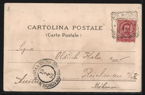 Lithographie Genova, Panorama di Genova