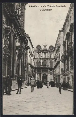 AK Trapani, Via Vittorio Emanuele e Municipio