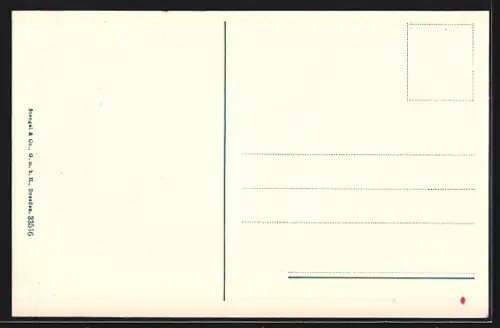 AK Friedrichroda, Teilansicht mit Kurhaus