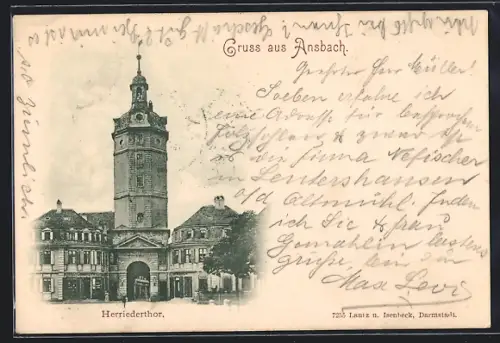 AK Ansbach, Herriederthor