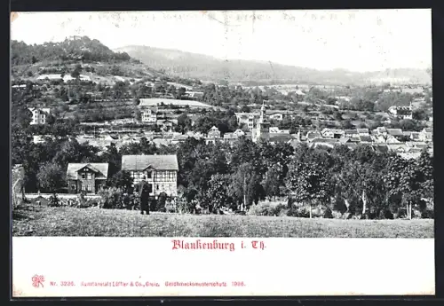 AK Blankenburg i. Th., Ortsansicht