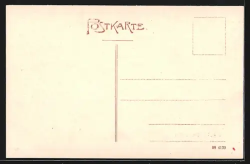 AK Waltershausen / Thüringen, Ortsansicht mit Turmgebäude