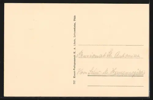 AK Friedrichshafen a /Bodensee, Institut St. Antonius, Altarraum