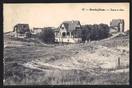 AK Knocke-Zoute, Dunes et villas