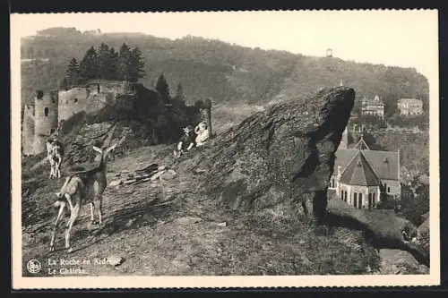 AK La Roche en Ardenne, Le Château