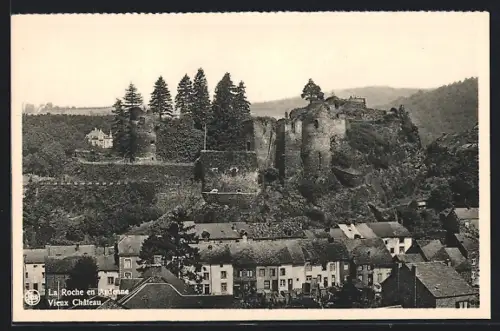 AK La Roche-en-Ardenne, Vieux château