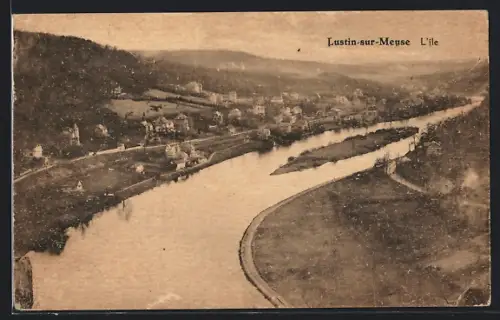 AK Lustin-sur-Meuse, L`Île