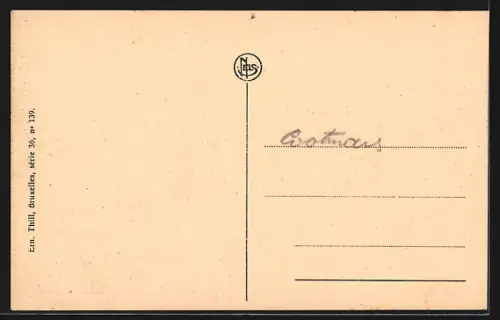 AK Louvain, Un coin pittoresque du Vieux Louvain et la Dyle