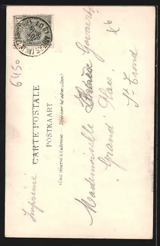 AK Anvers, Monument Loos