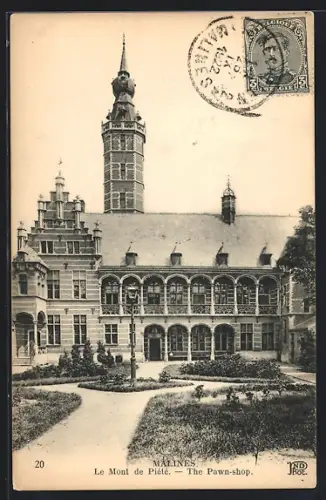 AK Malines, Le Mont de Piété