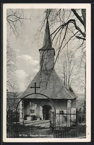 AK St. Vith, Kapelle Wiesenbach