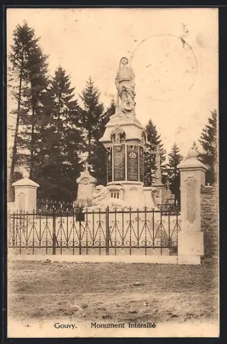 AK Gouvy, Monument Interaillé