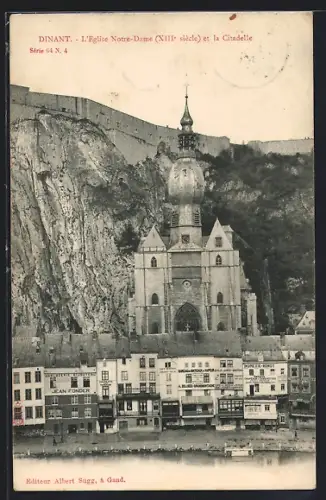 AK Dinant, L`Eglise Notre-Dame et la Citadelle