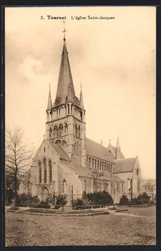 AK Tournai, L`Église Saint-Jacques