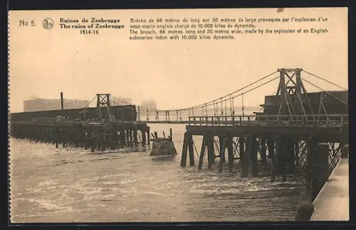AK Zeebrugge, Les Ruines
