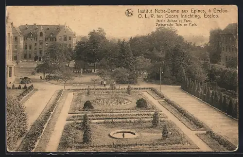 AK Eecloo, Institut Notre-Dame aux Epines, Jardin Suisse et Parc
