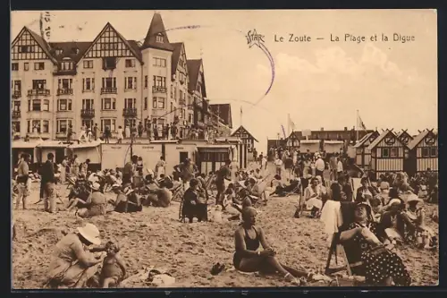 AK Le Zoute, La Plage et la Digue