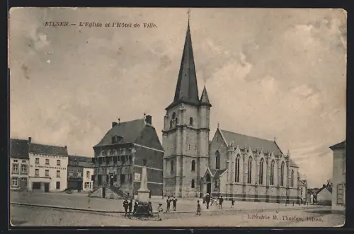 AK Bilsen, L`Eglise et l`Hôtel de Ville