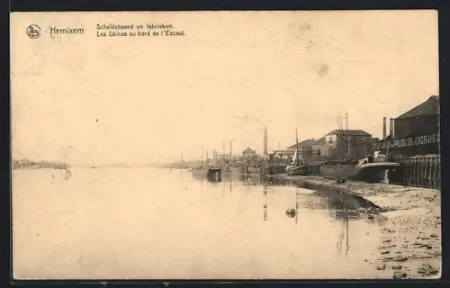 AK Hemixem, Les Usines au bord de l`Escaut