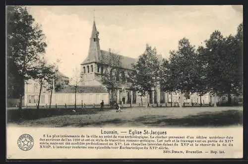AK Louvain, Eglise St-Jacques