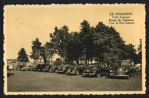 AK Hastière, Le Paradou, Café francais, Route de Agimont