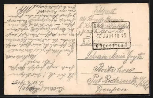 AK Liege, La Passerelle et la Poste