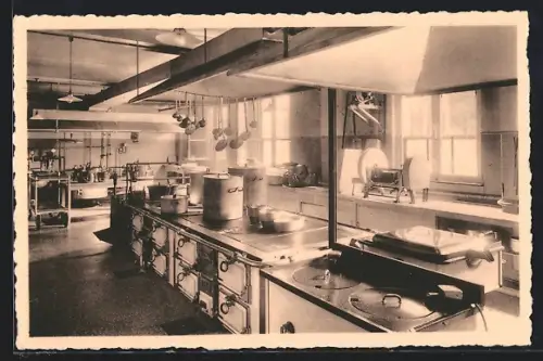 AK Buyzingen, Sanatorium Rose de la Reine, La Cuisine