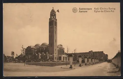 AK Anvers, Eglise du Christ-Roi