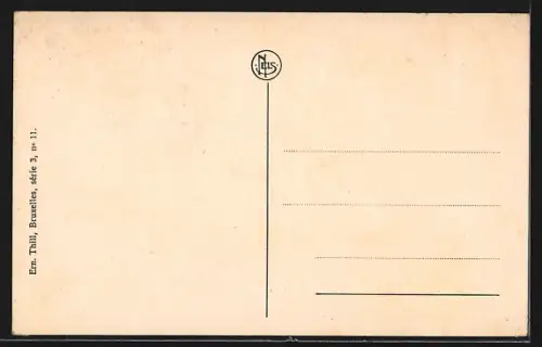 AK Gent, St. Veerleplein, oud Wenemaersgesticht en Vischmarkt