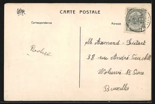 AK Wenduyne, Dünen mit Segelboot