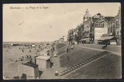 AK Wenduyne, La Plage et la Digue