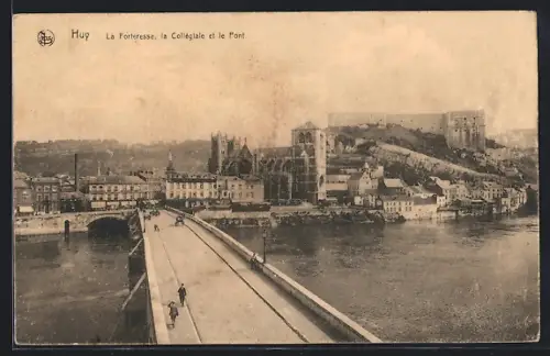 AK Huy, La Forteresse, la Collégiale et le Pont