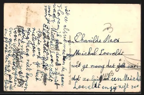 AK Zeebrugge, Vue générale près du monument