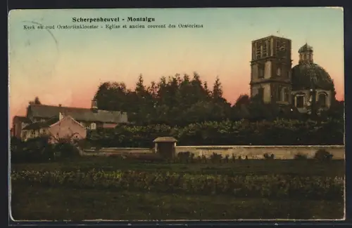 AK Montaigu, Eglise et ancien couvent des Oratoriens