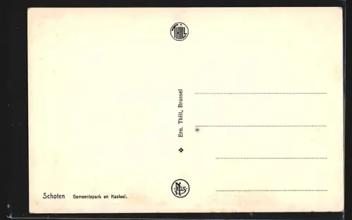 AK Schoten, Gemeentepark en Kasteel