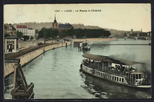 AK Liège, La Meuse à l`Évêché