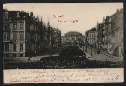 AK Ostende, Avenue Leopold