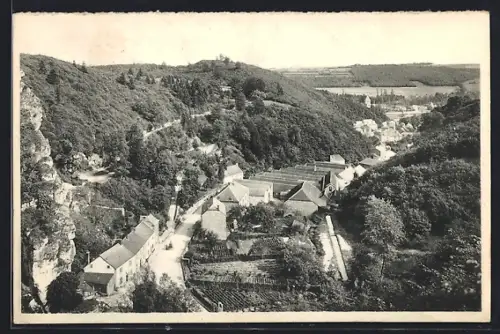 AK Hastière, Vue prise de Tahaut