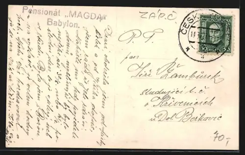 AK Babylon, Pensionát Magda