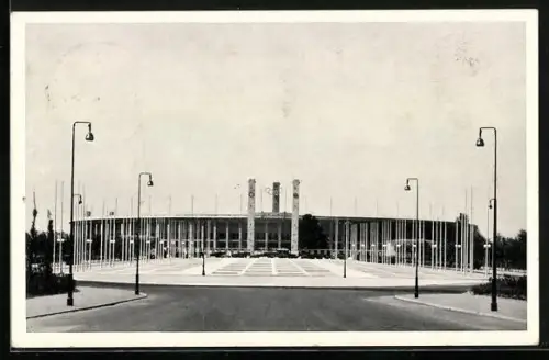 AK Berlin, Sicht zum Eingang vom Olympia-Stadion