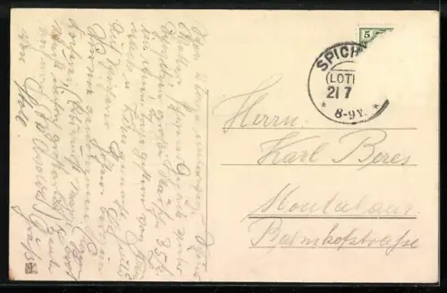 AK Schlacht am Spicherer Berg, Gefechtsszene, Angriff der 74er auf den rothen Berg, Infanterie Sturmangriff