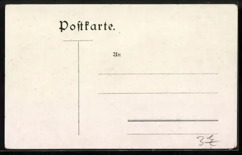 Künstler-AK Marbach / Neckar, Schillers Geburtshaus, Das Lied von der Glocke