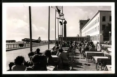 AK Frankfurt a. M., Weltflughafen Rhein-Main