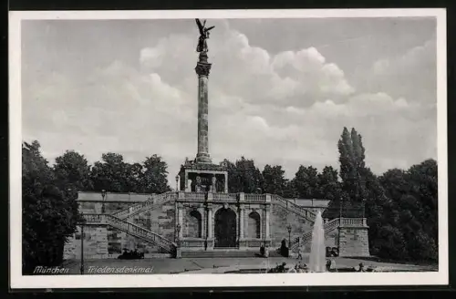 AK München, Friedensdenkmal