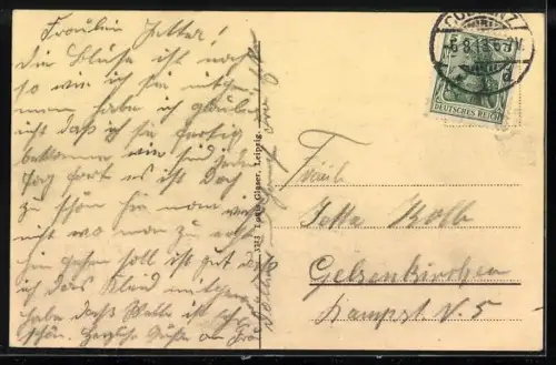 AK Coblenz, Kaiser-Wilhelm-Provinzial-Denkmal